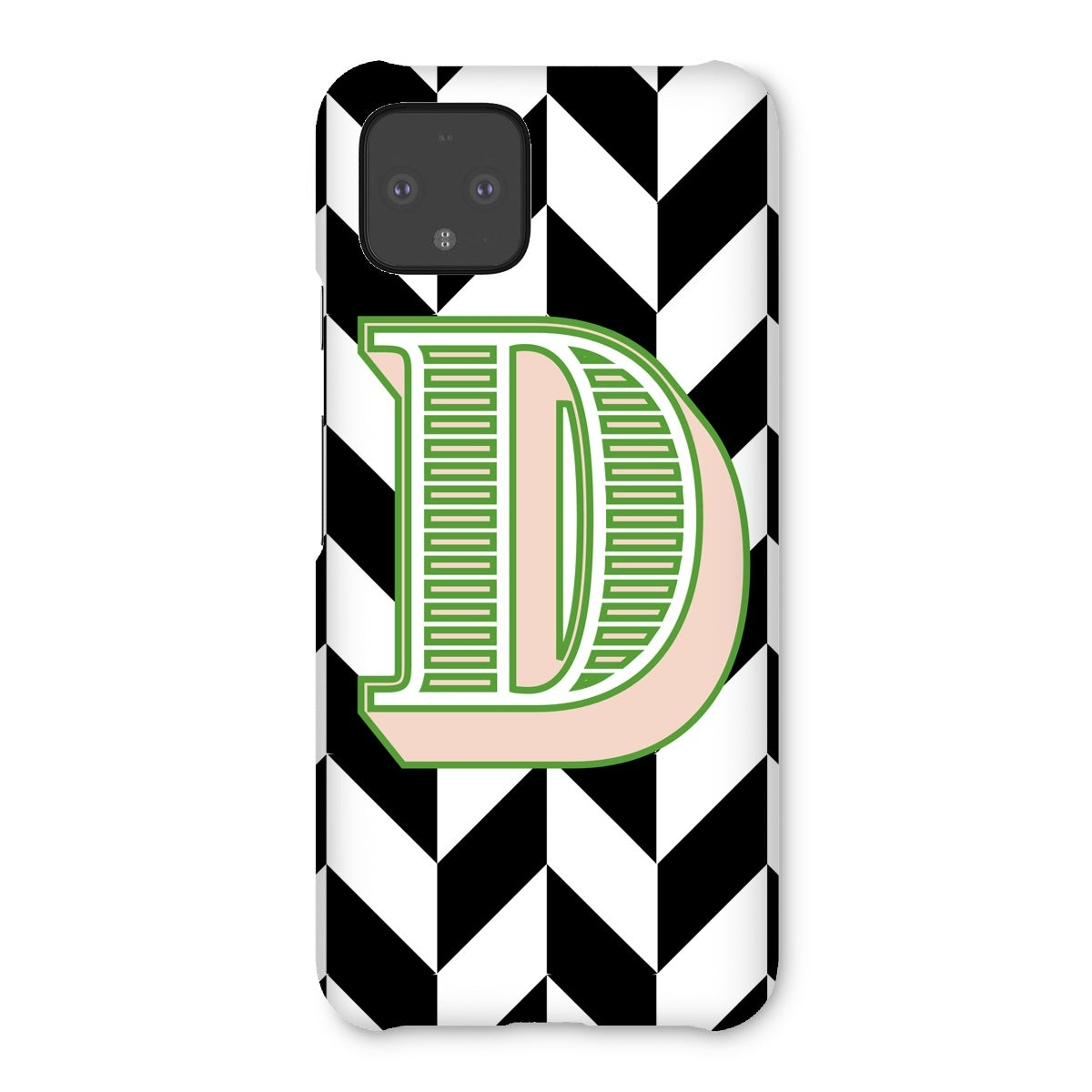 D - Carnival Alphabet Snap Phone Case