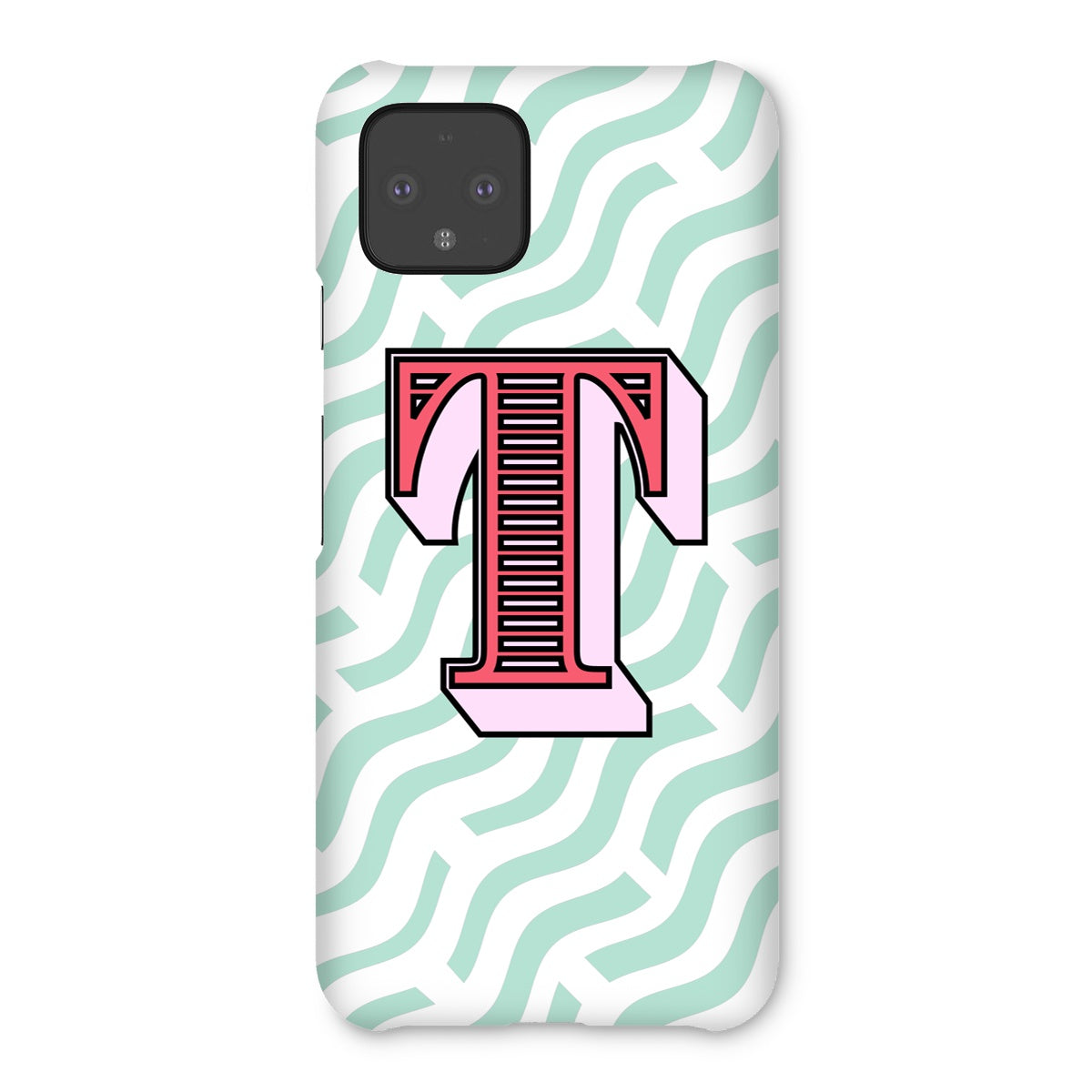 T - Carnival Alphabet Snap Phone Case