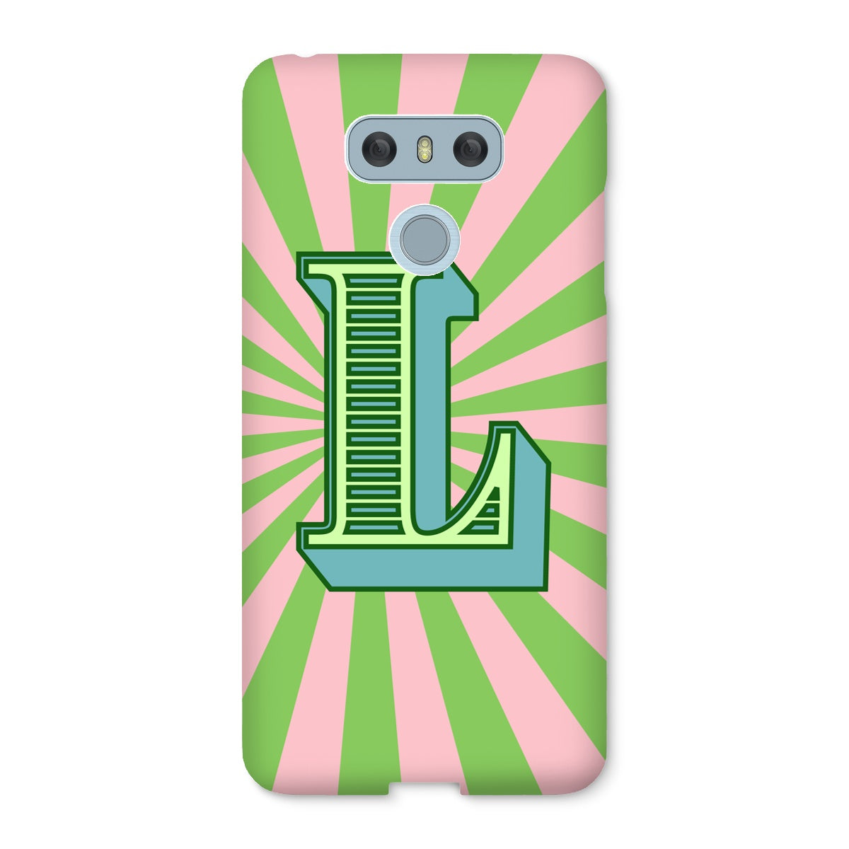 L - Carnival Alphabet Snap Phone Case