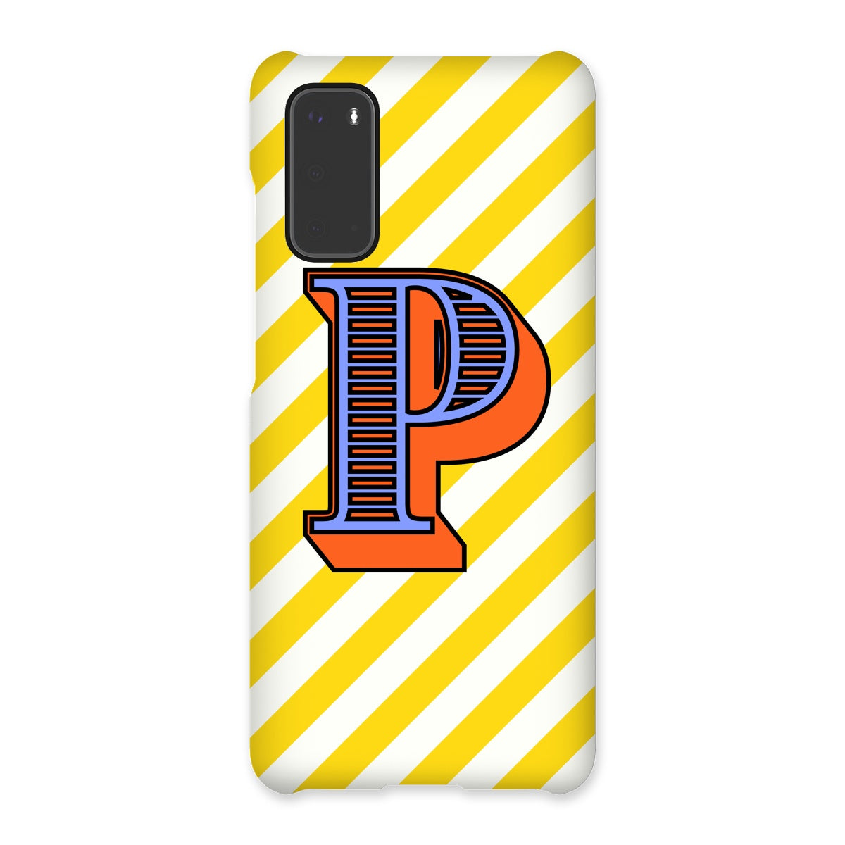 P - Carnival Alphabet Snap Phone Case