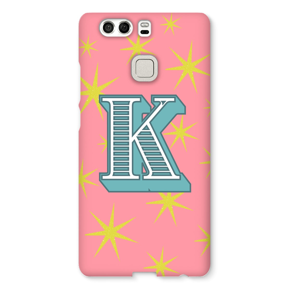 K - Carnival Alphabet Snap Phone Case