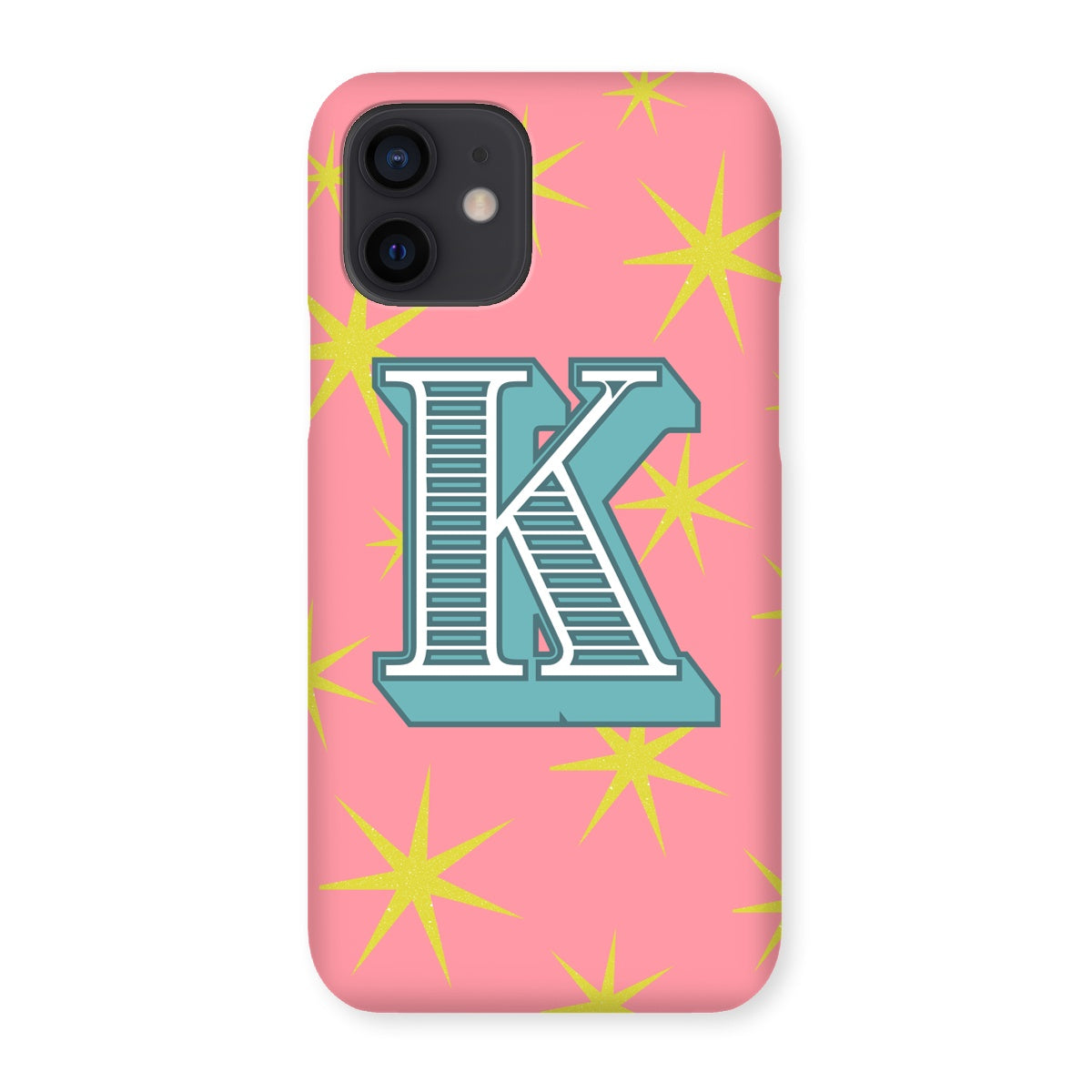 K - Carnival Alphabet Snap Phone Case