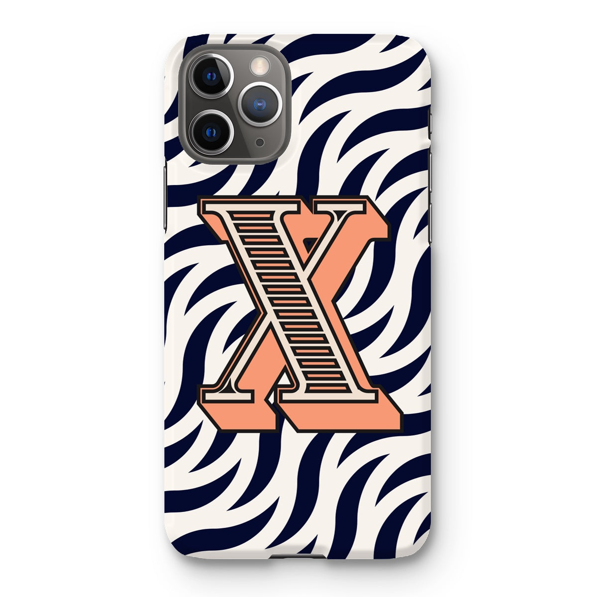 X - Carnival Alphabet Snap Phone Case