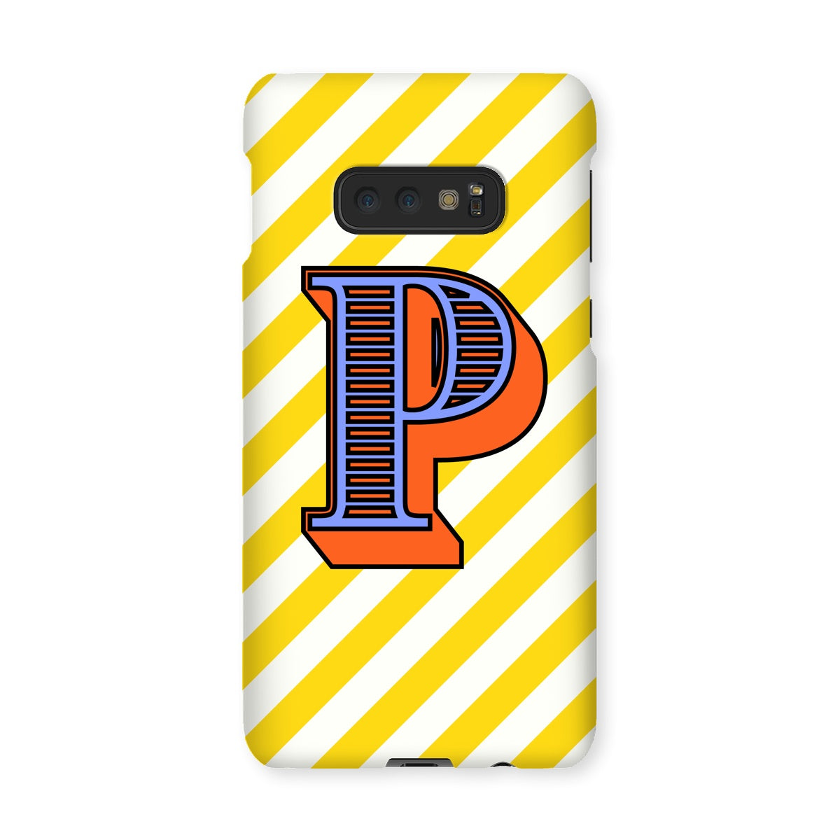 P - Carnival Alphabet Snap Phone Case