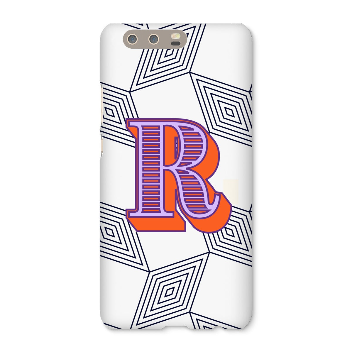 R - Carnival Alphabet Snap Phone Case