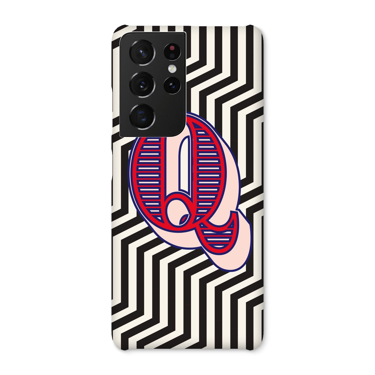 Q - Carnival Alphabet Snap Phone Case