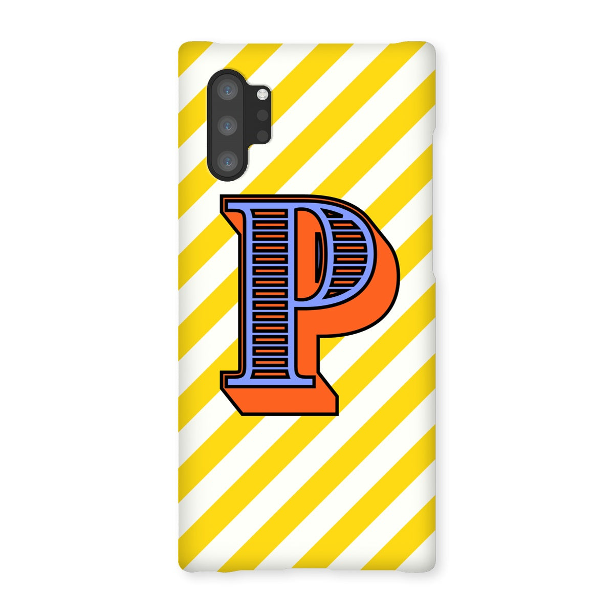 P - Carnival Alphabet Snap Phone Case