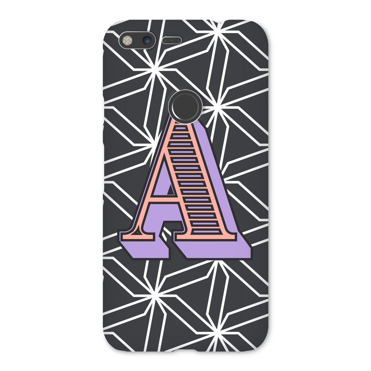 A - Carnival Alphabet Snap Phone Case