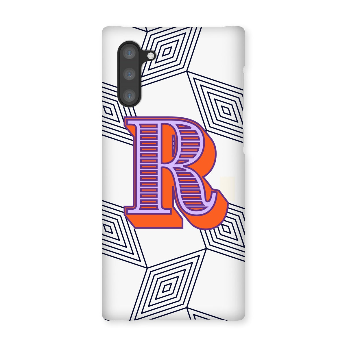 R - Carnival Alphabet Snap Phone Case