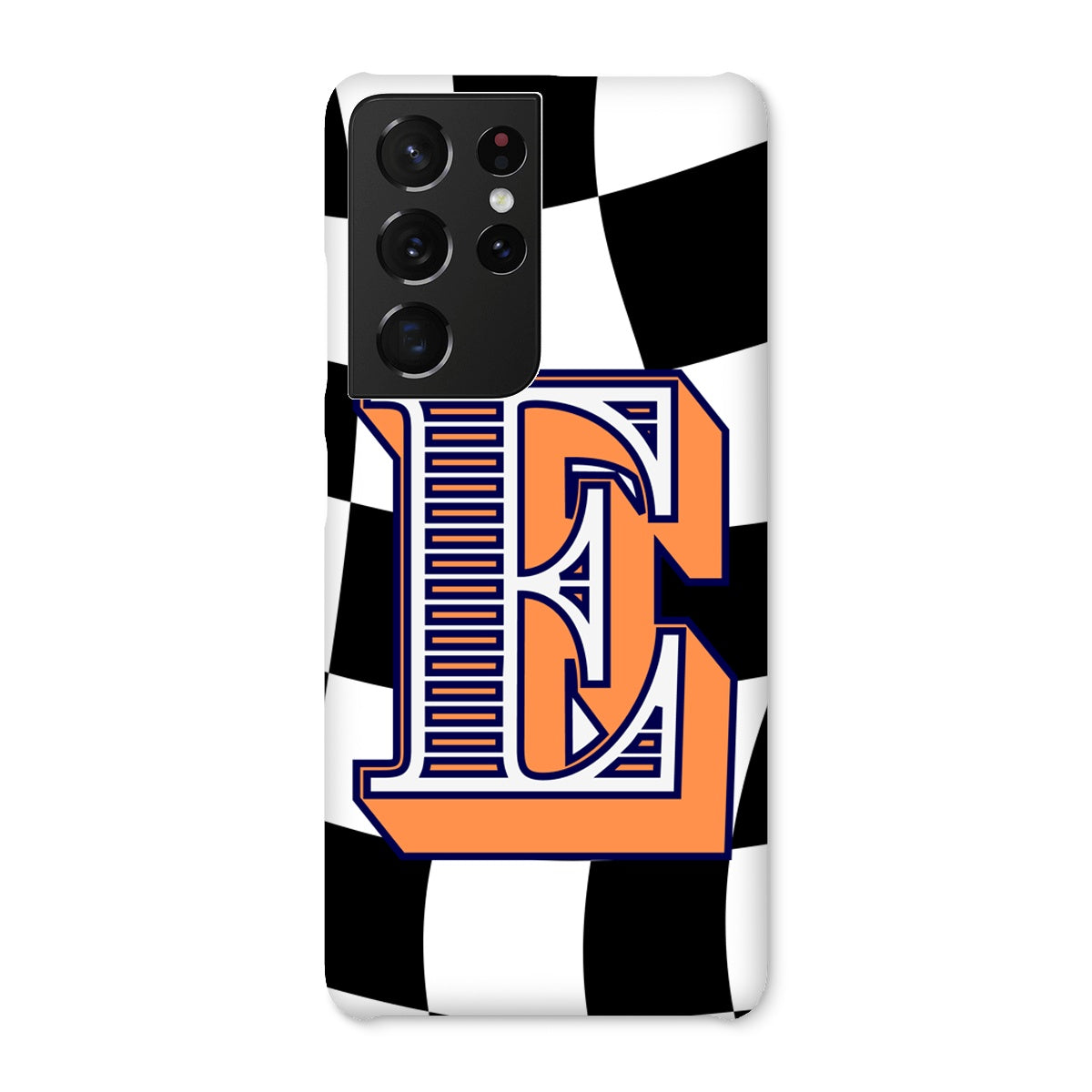 E - Carnival Alphabet Snap Phone Case