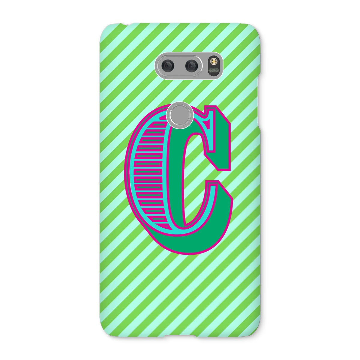 C - Carnival Alphabet Snap Phone Case