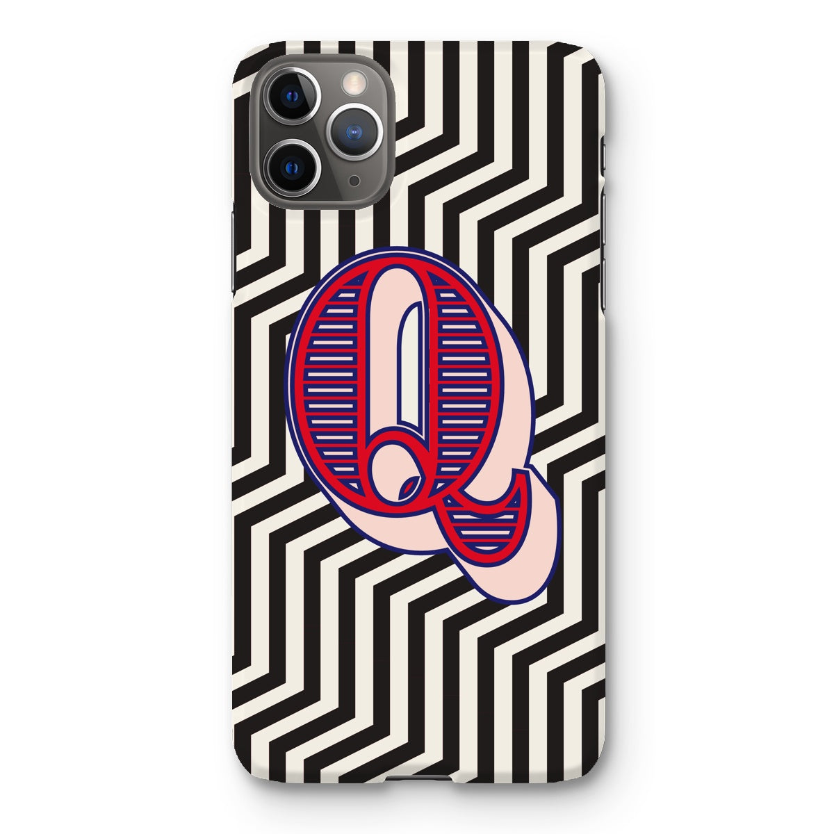 Q - Carnival Alphabet Snap Phone Case