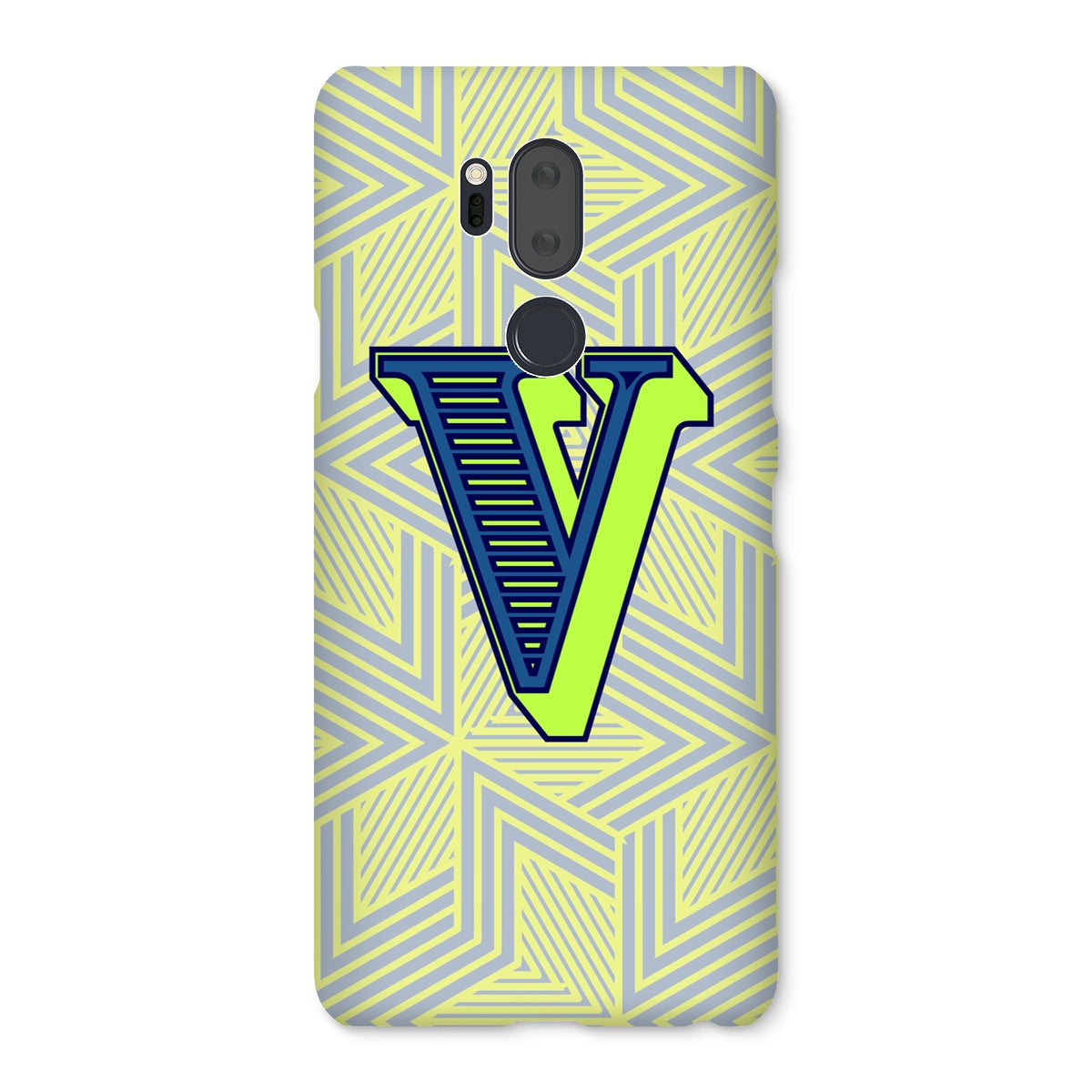 V - Carnival Alphabet Snap Phone Case