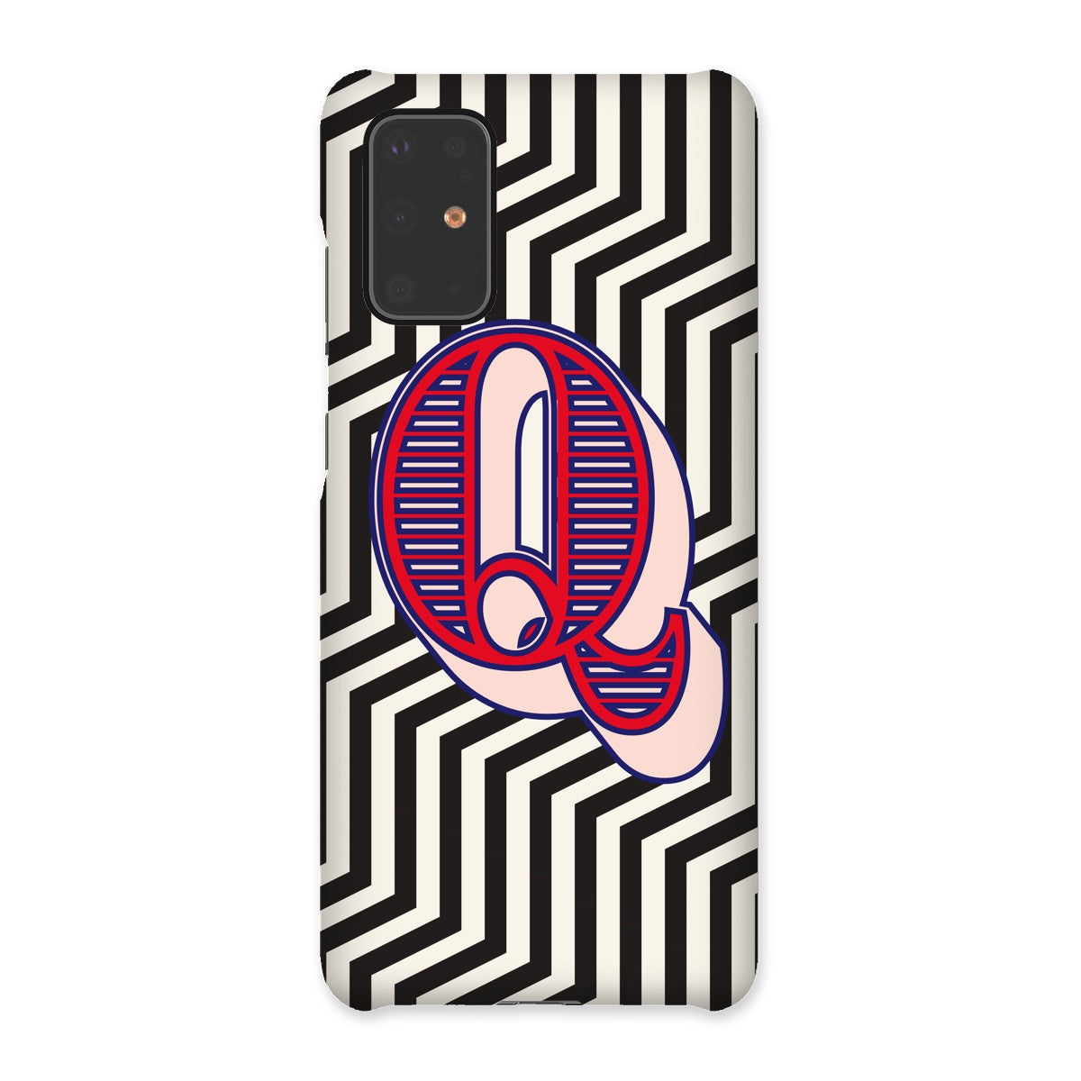 Q - Carnival Alphabet Snap Phone Case