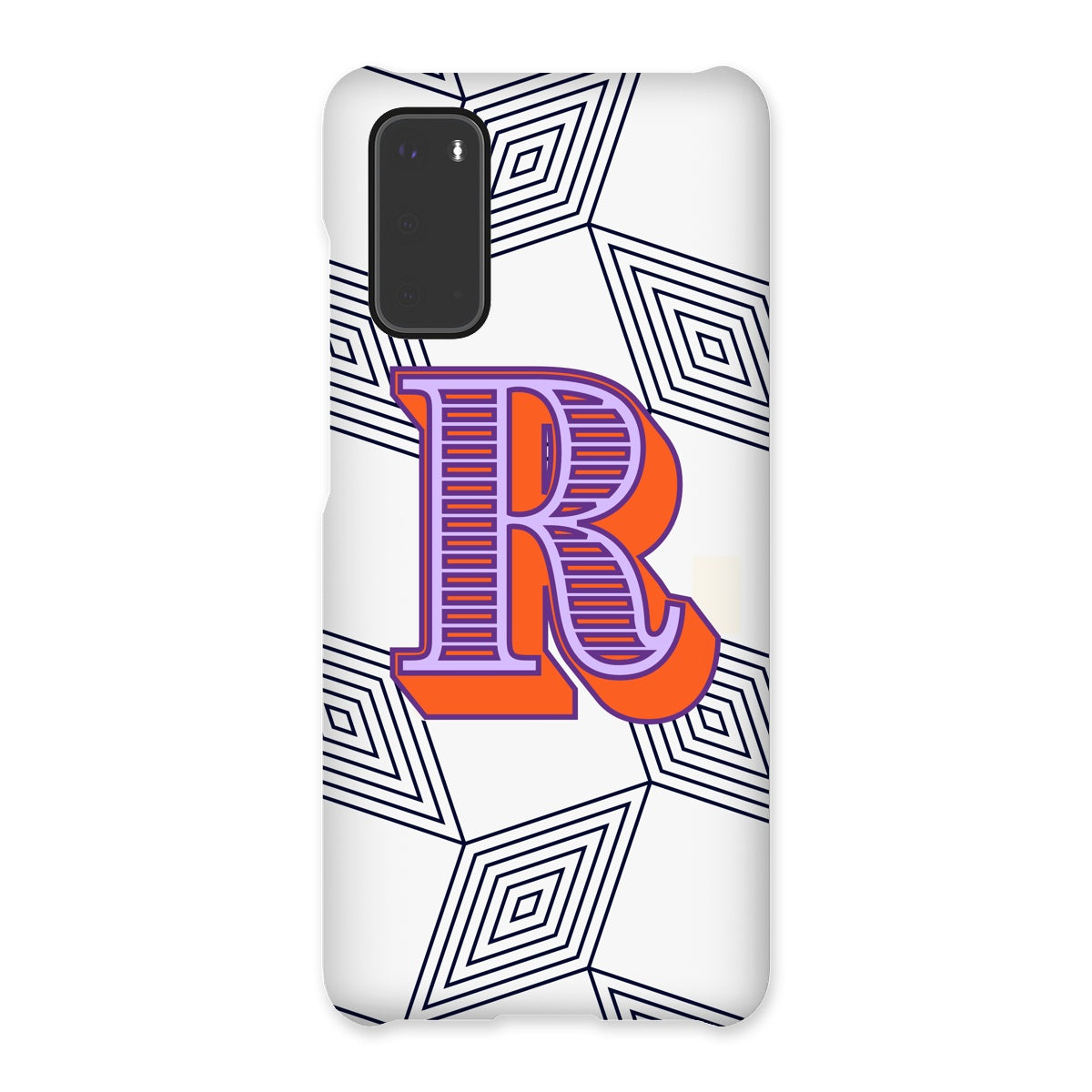 R - Carnival Alphabet Snap Phone Case