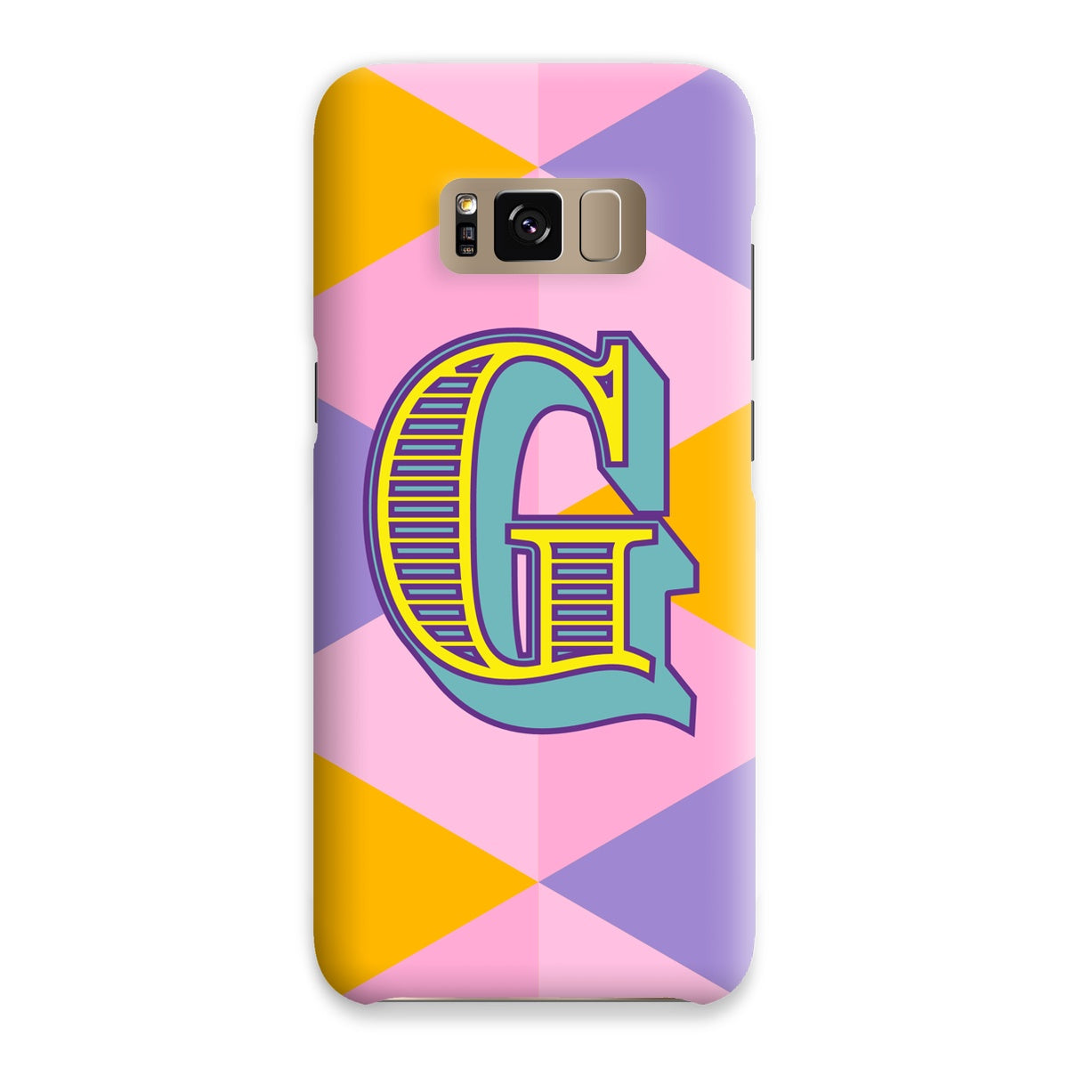 G - Carnival Alphabet Snap Phone Case