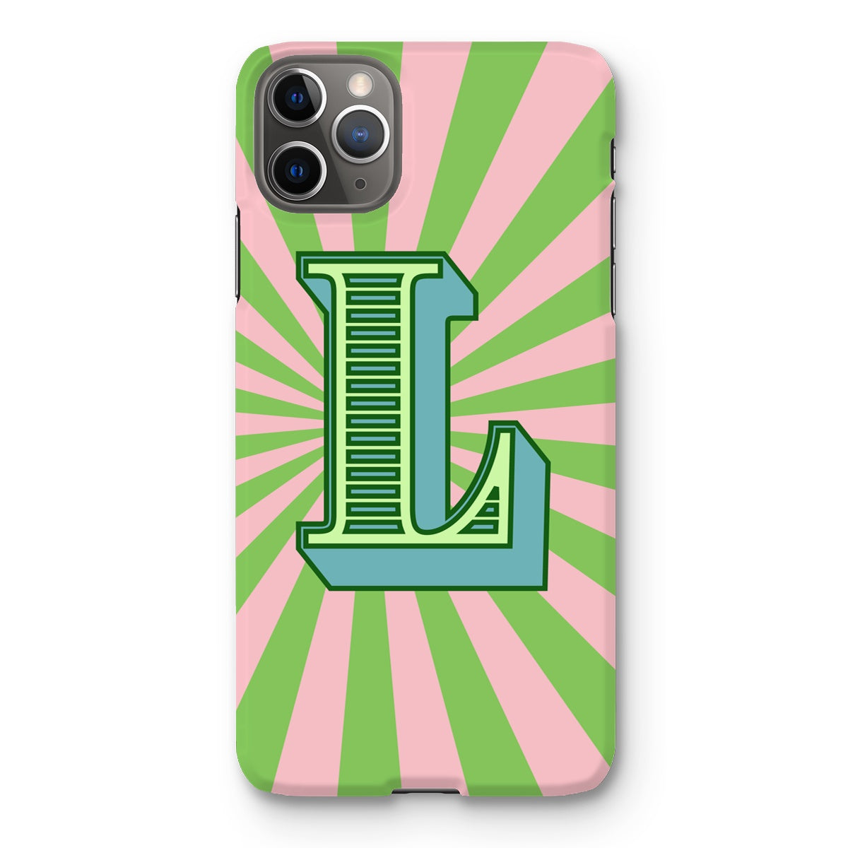 L - Carnival Alphabet Snap Phone Case