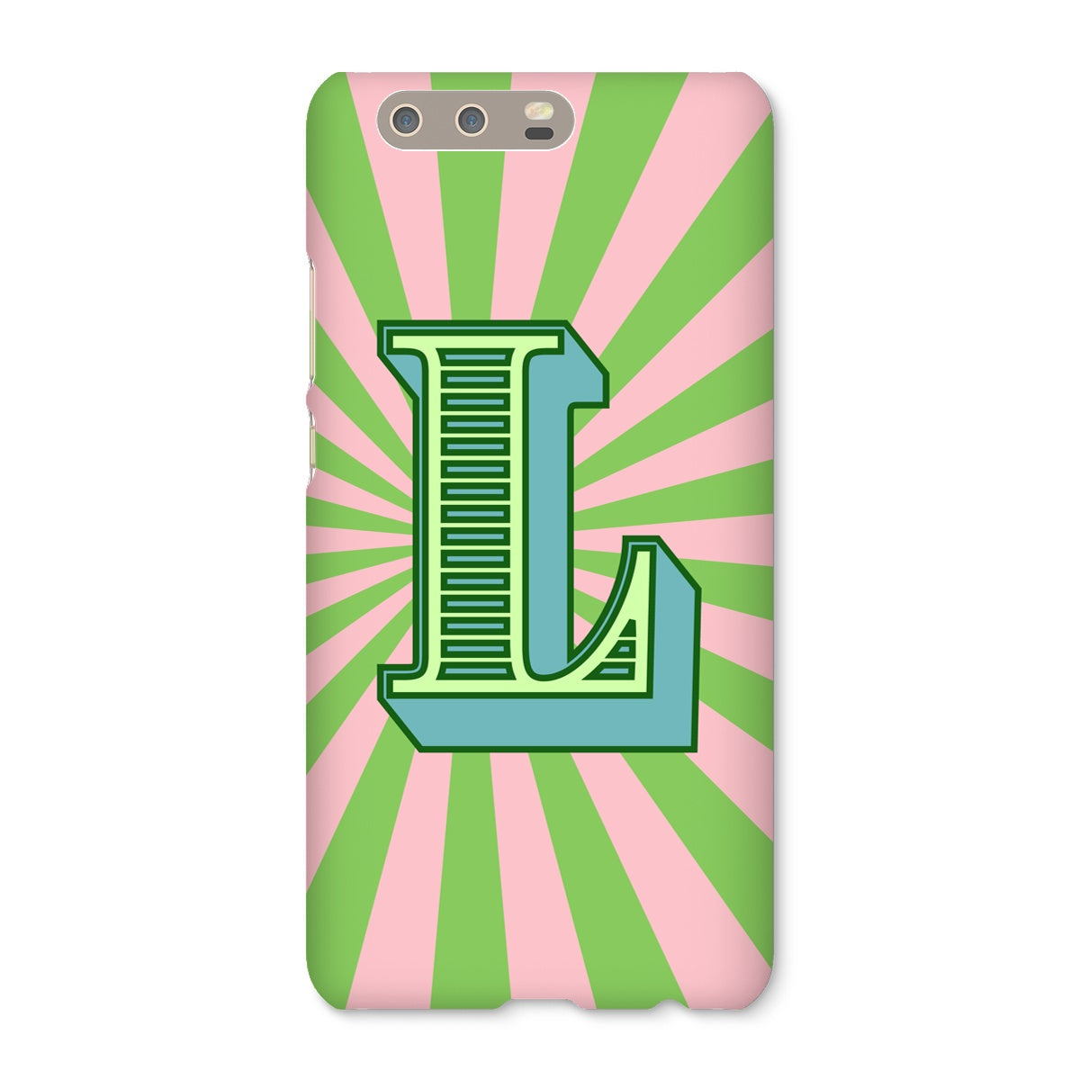 L - Carnival Alphabet Snap Phone Case