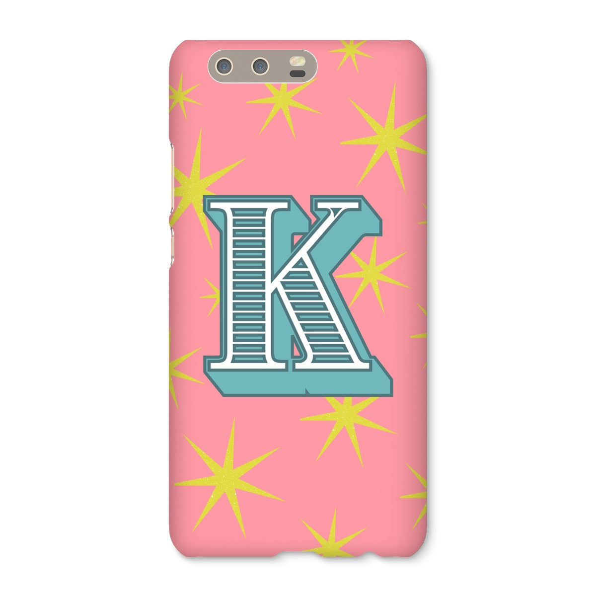 K - Carnival Alphabet Snap Phone Case