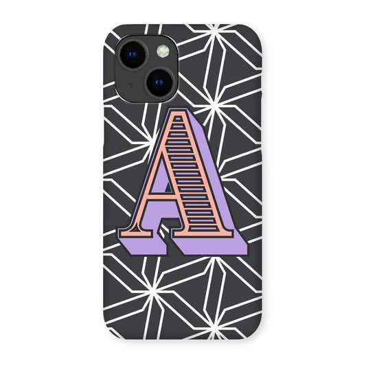 A - Carnival Alphabet Snap Phone Case