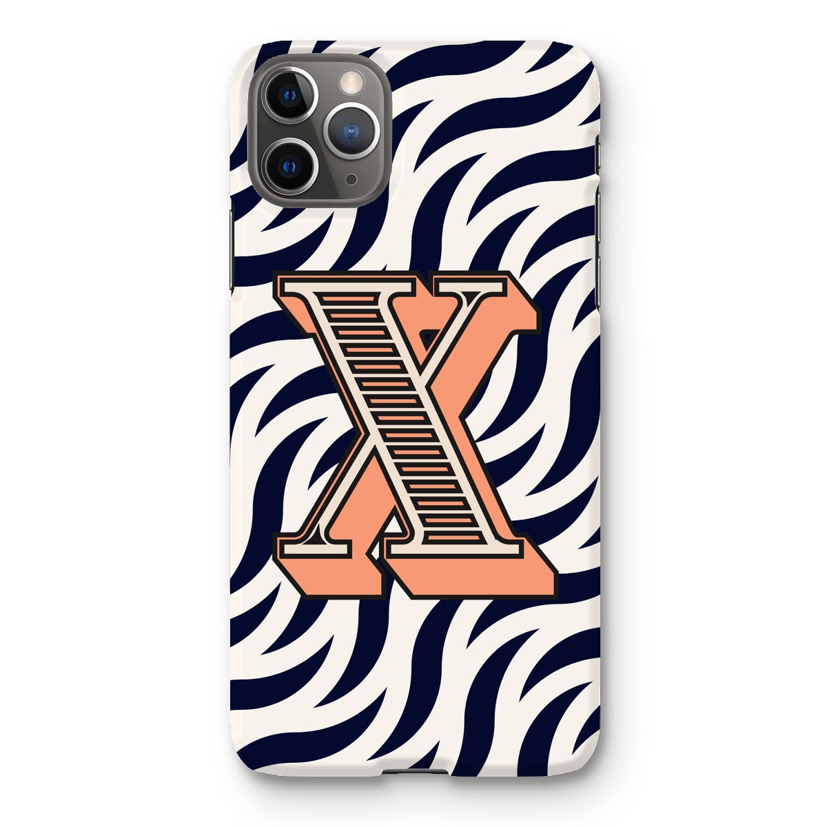 X - Carnival Alphabet Snap Phone Case