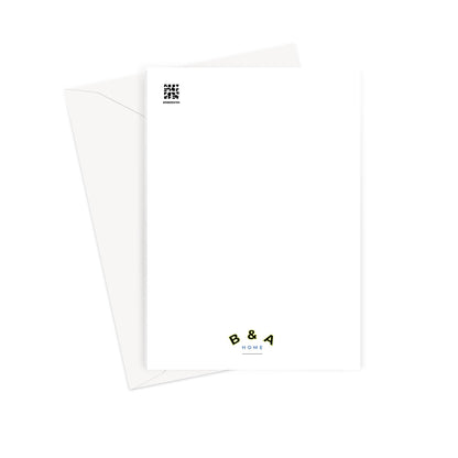 S - Carnival Alphabet Greeting Card