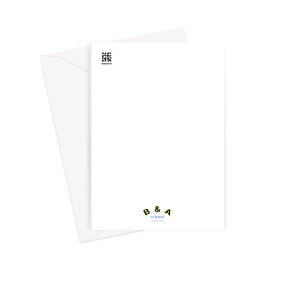 T - Carnival Alphabet Greeting Card