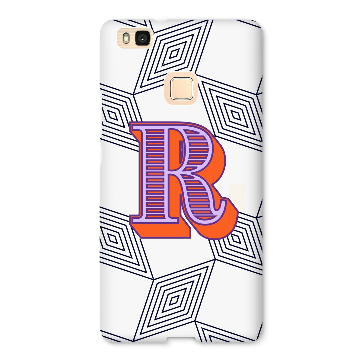 R - Carnival Alphabet Snap Phone Case