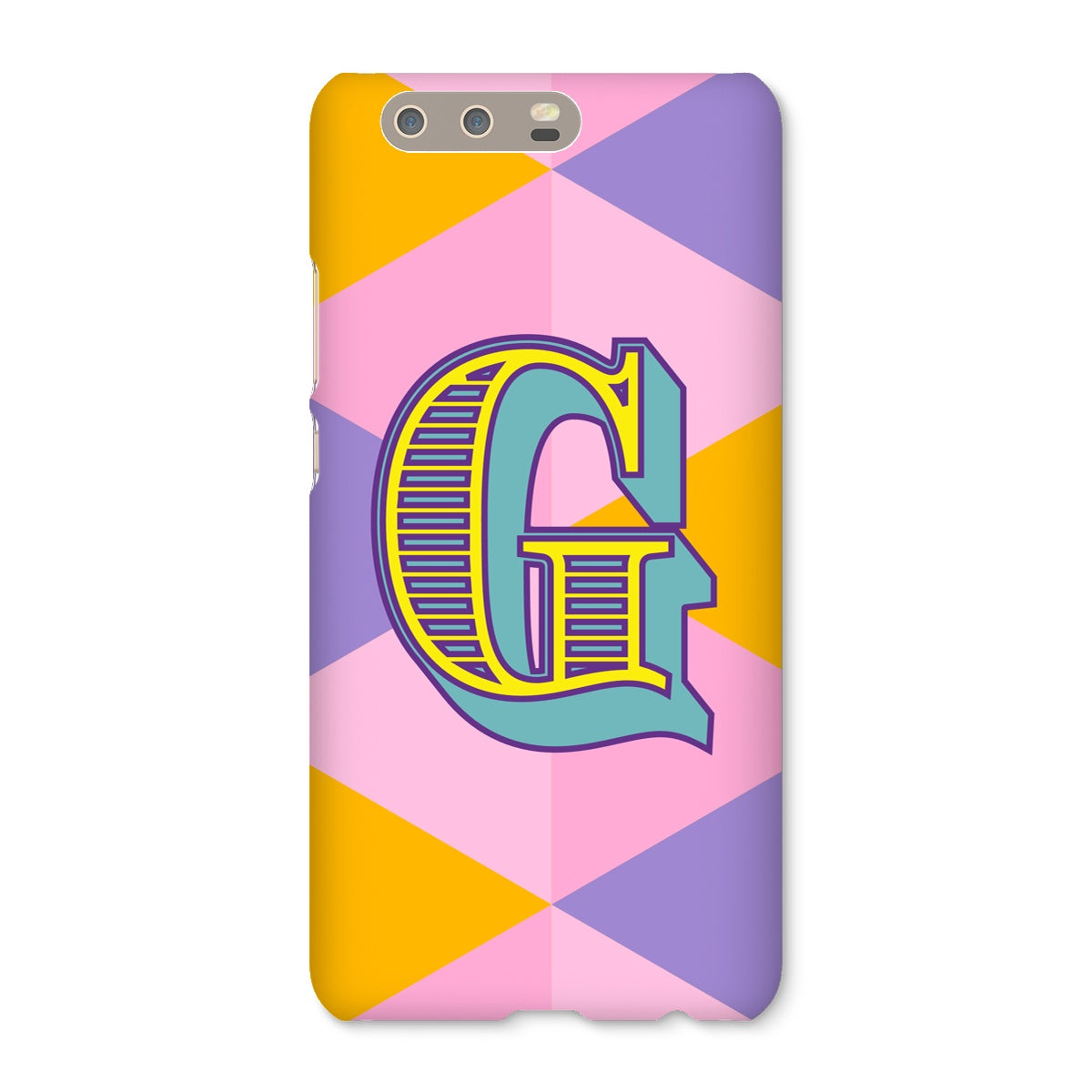 G - Carnival Alphabet Snap Phone Case