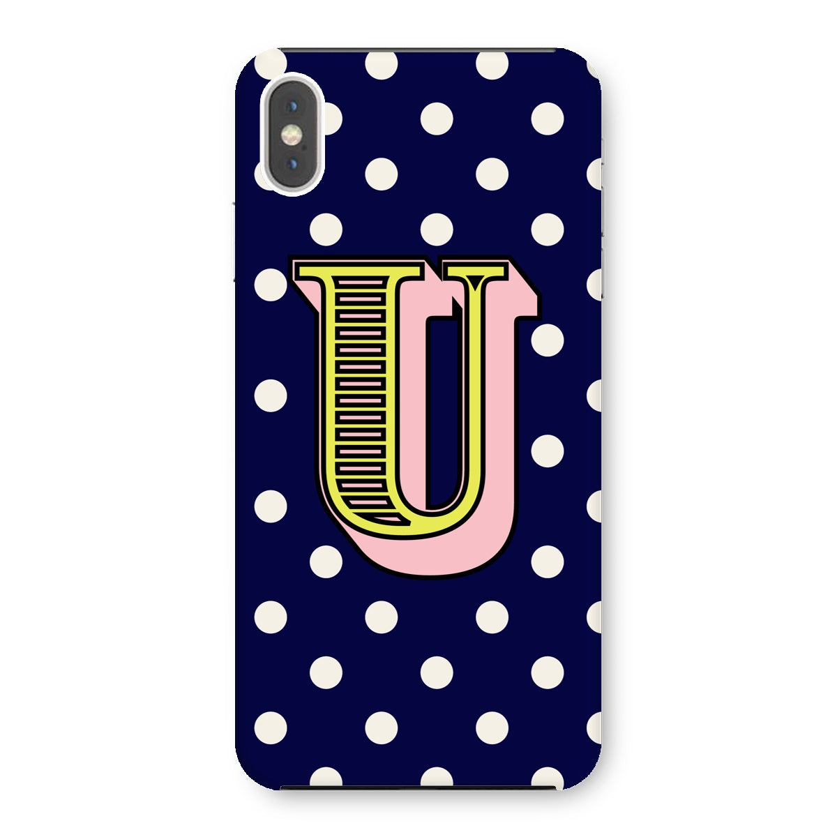 U - Carnival Alphabet Snap Phone Case