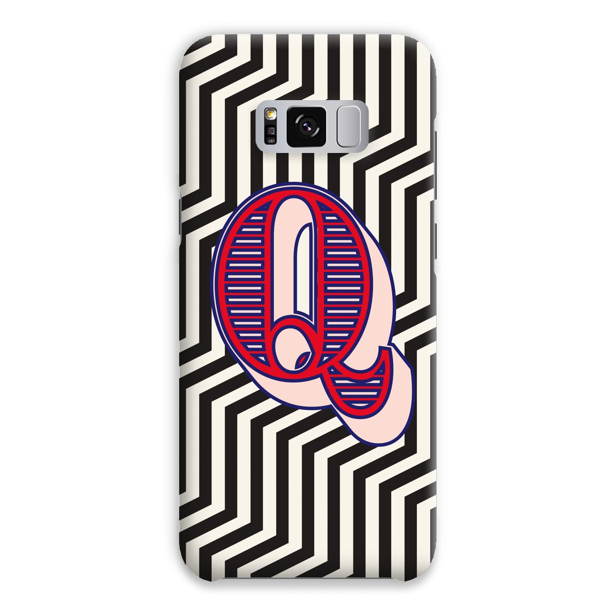 Q - Carnival Alphabet Snap Phone Case