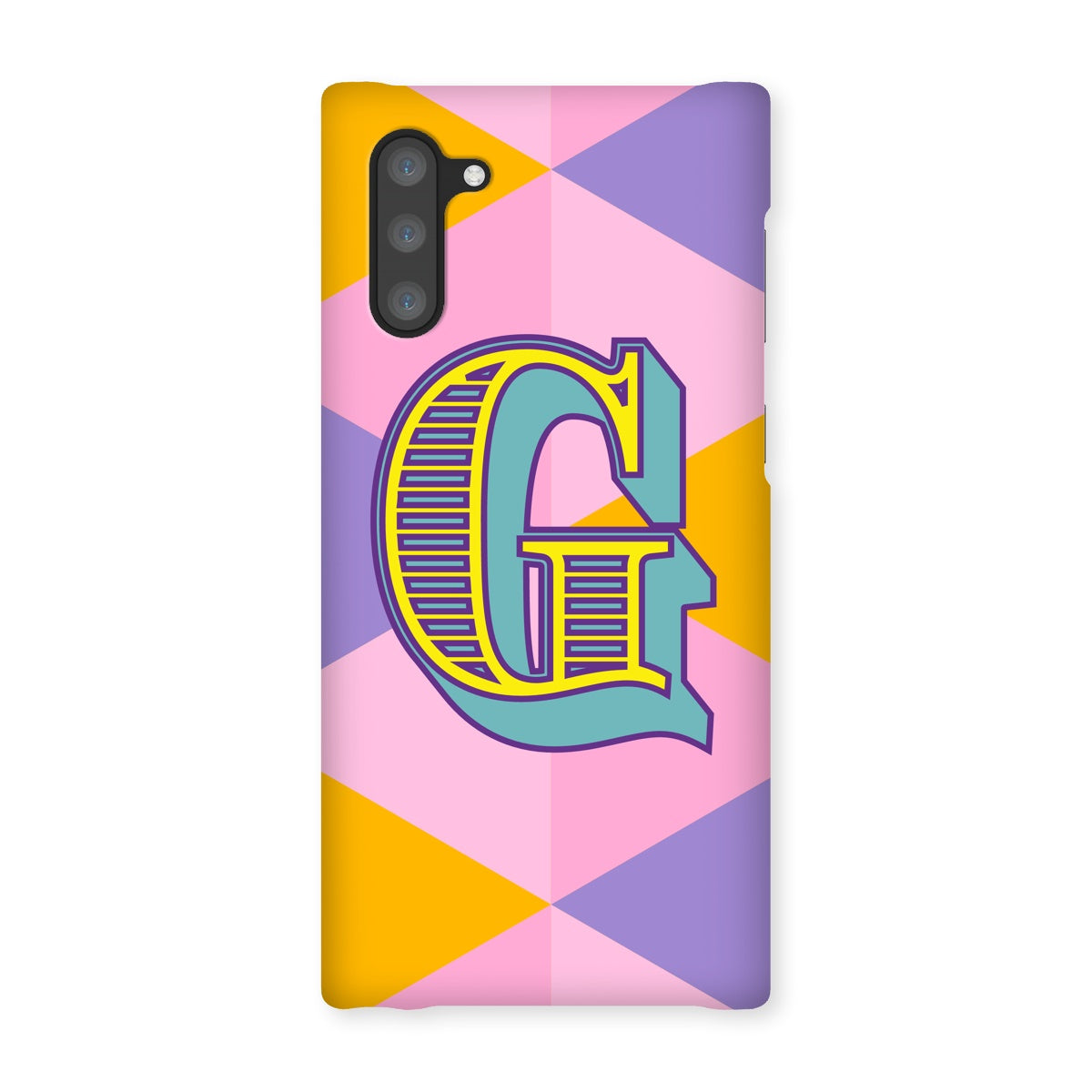 G - Carnival Alphabet Snap Phone Case