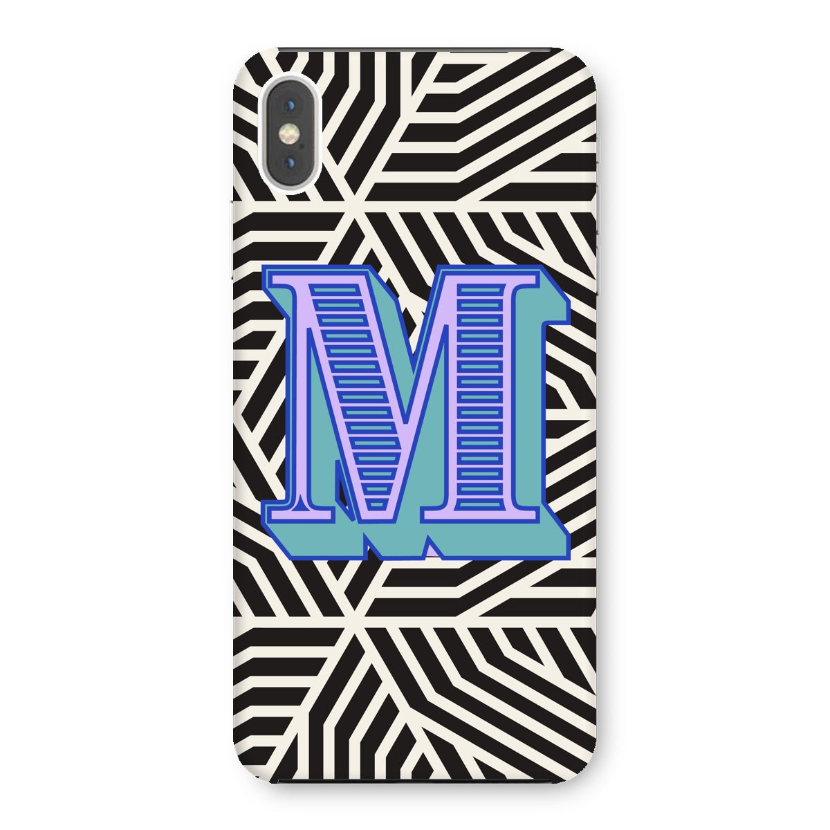 M - Carnival Alphabet Snap Phone Case