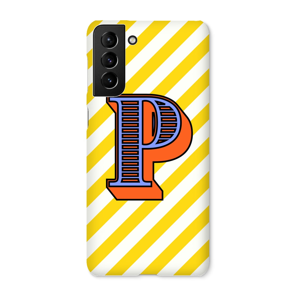 P - Carnival Alphabet Snap Phone Case