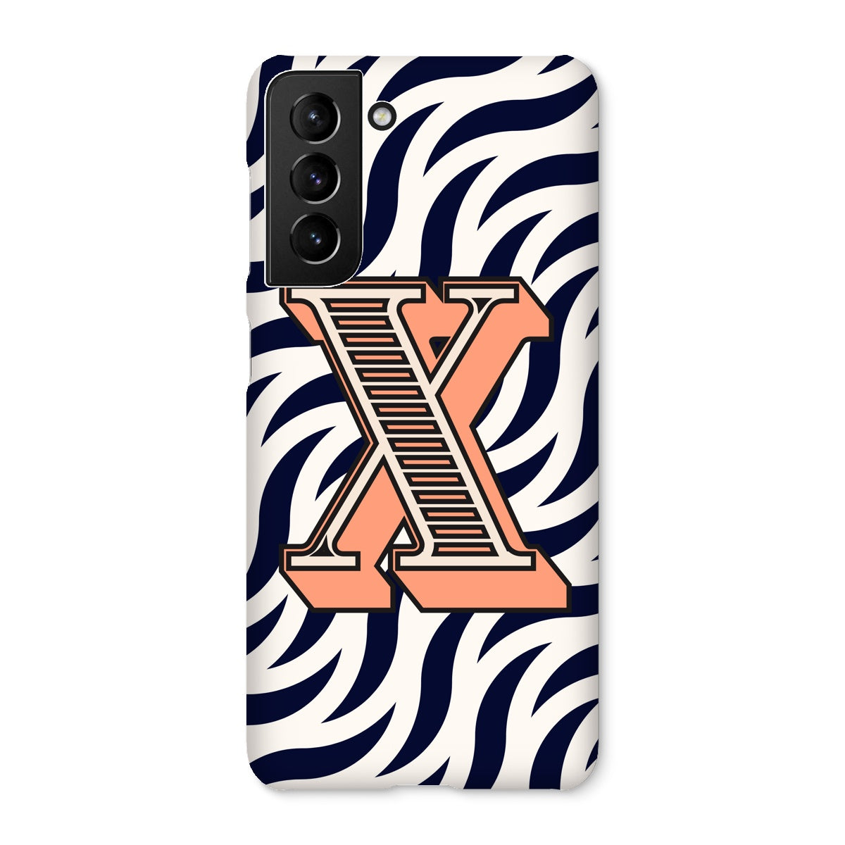 X - Carnival Alphabet Snap Phone Case