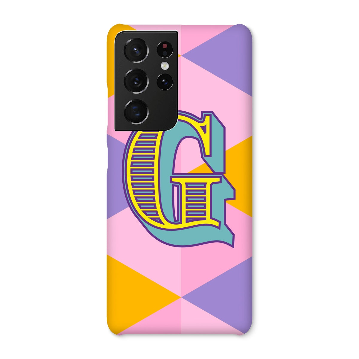 G - Carnival Alphabet Snap Phone Case