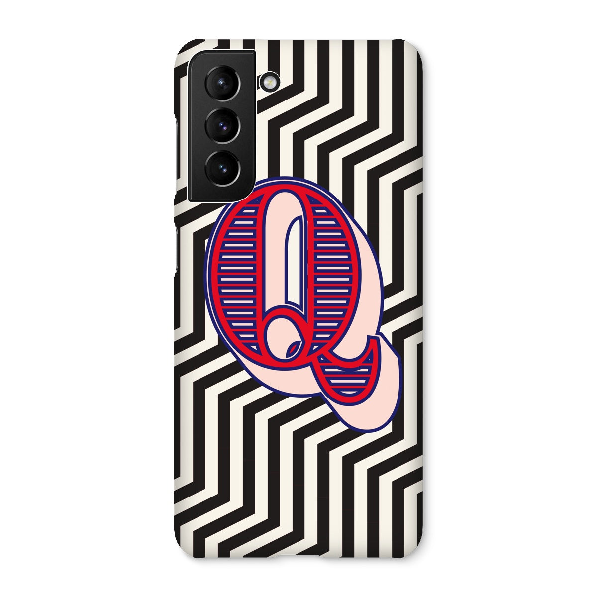 Q - Carnival Alphabet Snap Phone Case