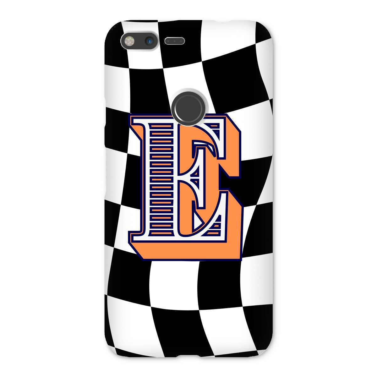 E - Carnival Alphabet Snap Phone Case