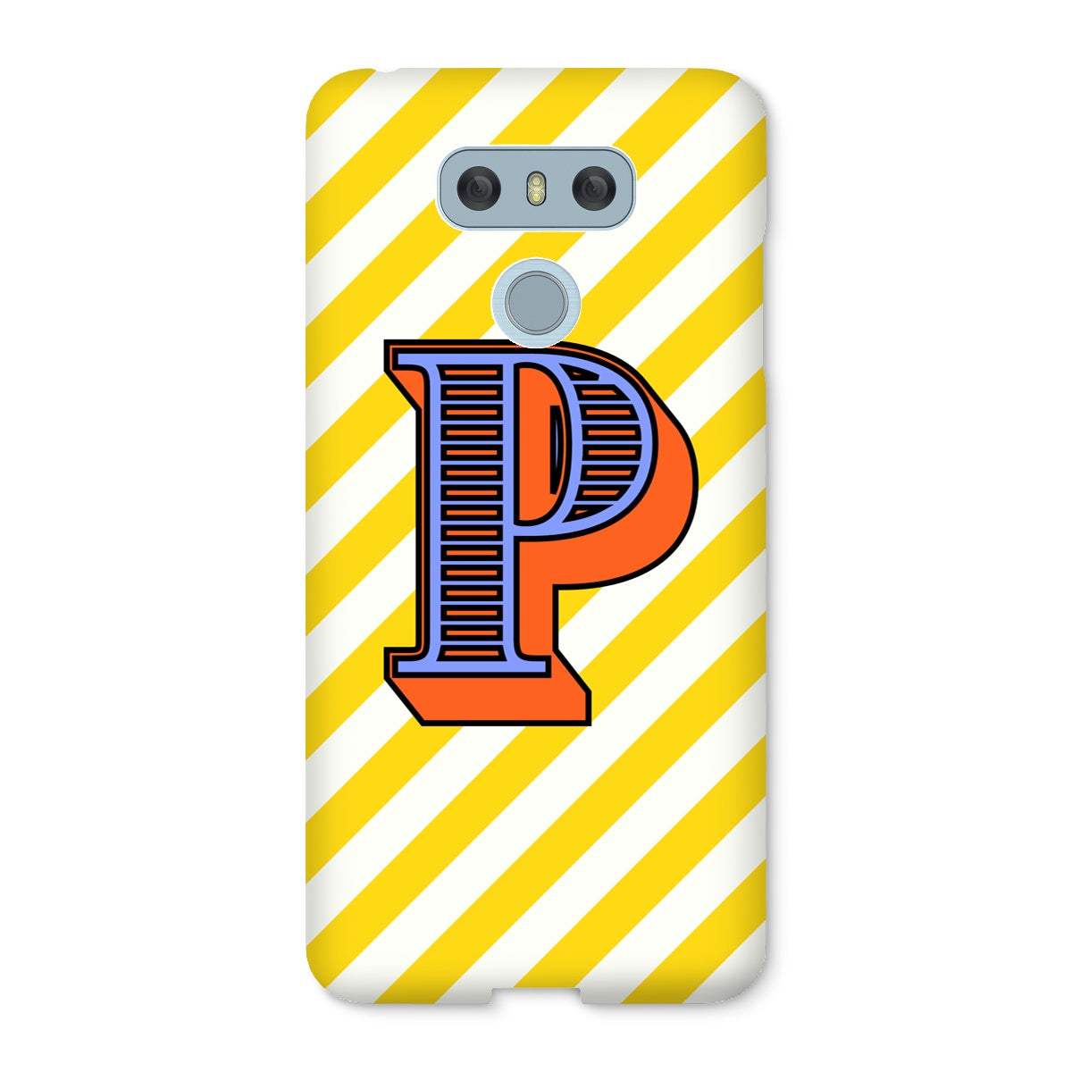 P - Carnival Alphabet Snap Phone Case