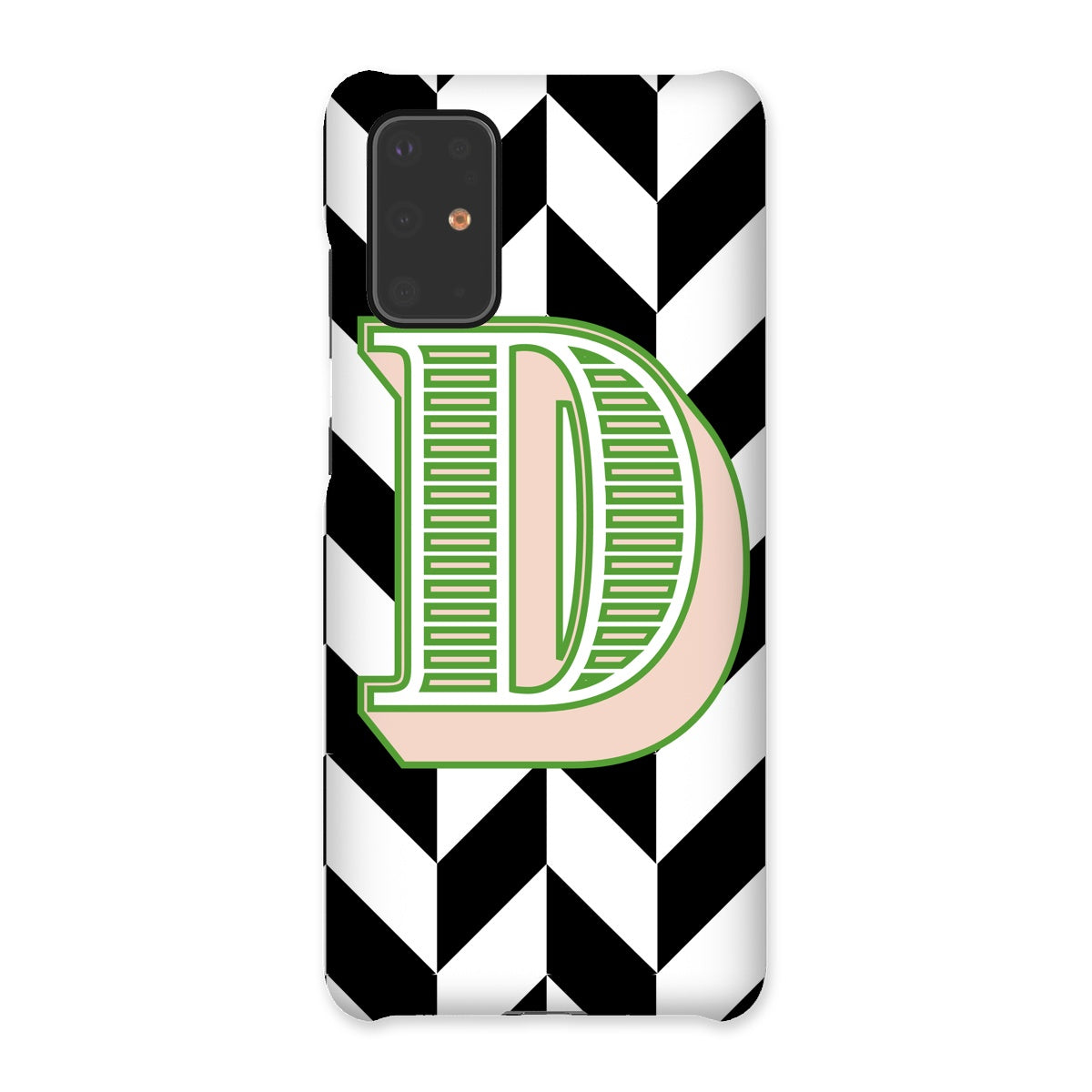 D - Carnival Alphabet Snap Phone Case