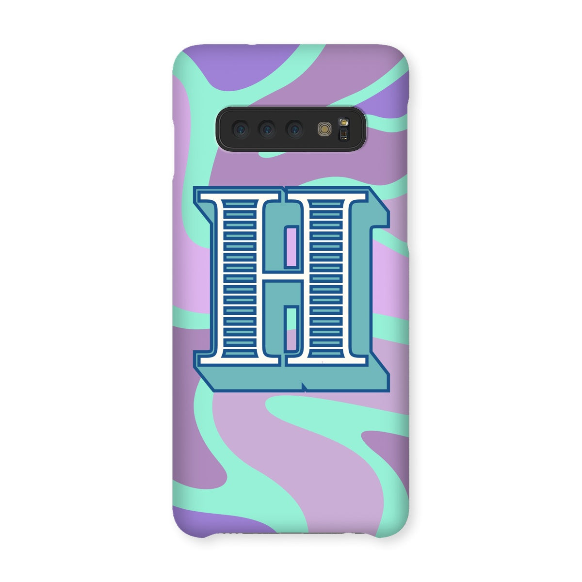 H - Carnival Alphabet Snap Phone Case