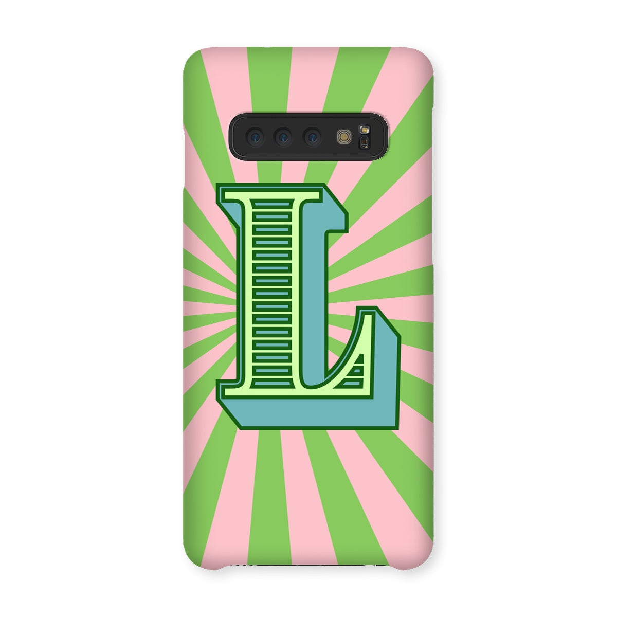 L - Carnival Alphabet Snap Phone Case