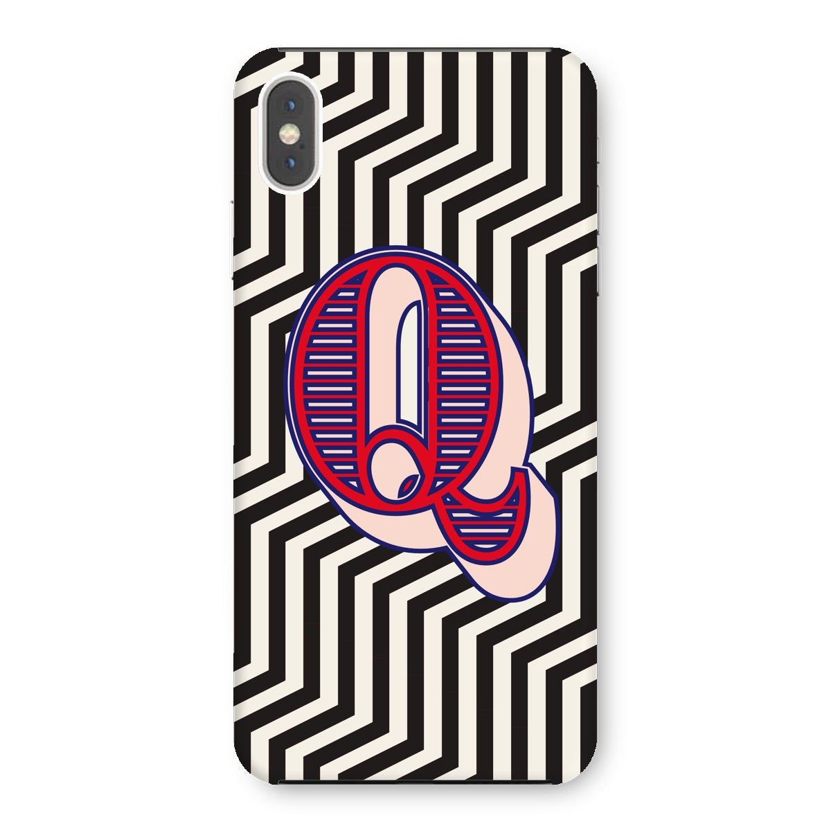 Q - Carnival Alphabet Snap Phone Case