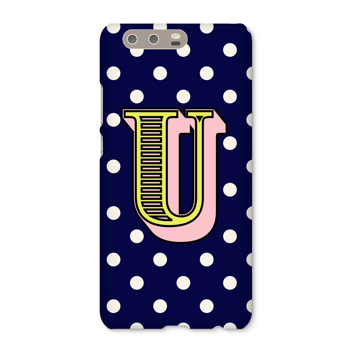 U - Carnival Alphabet Snap Phone Case