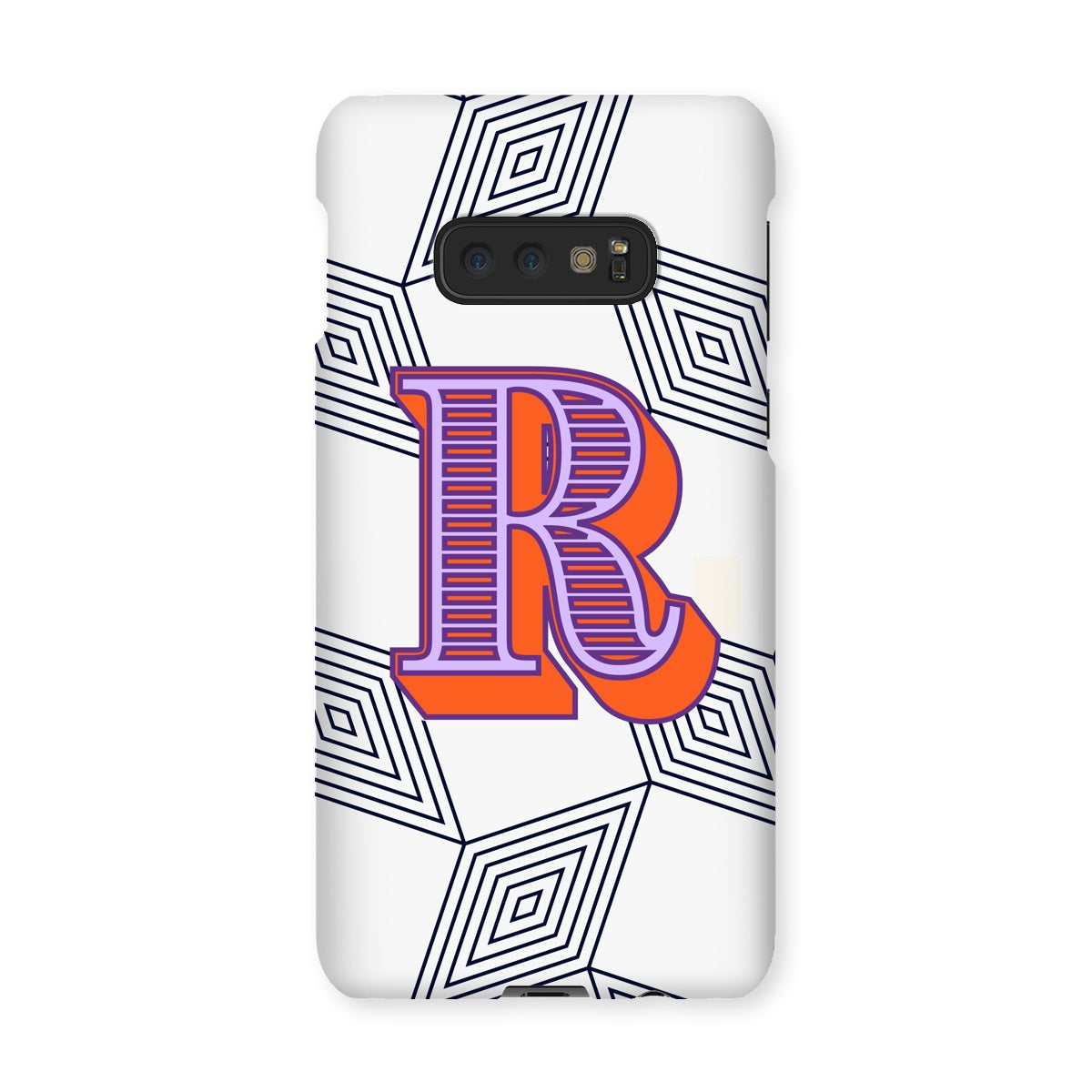 R - Carnival Alphabet Snap Phone Case