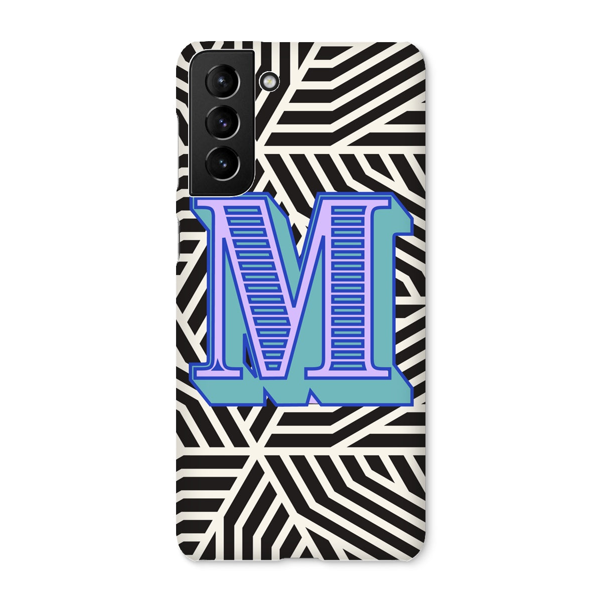 M - Carnival Alphabet Snap Phone Case