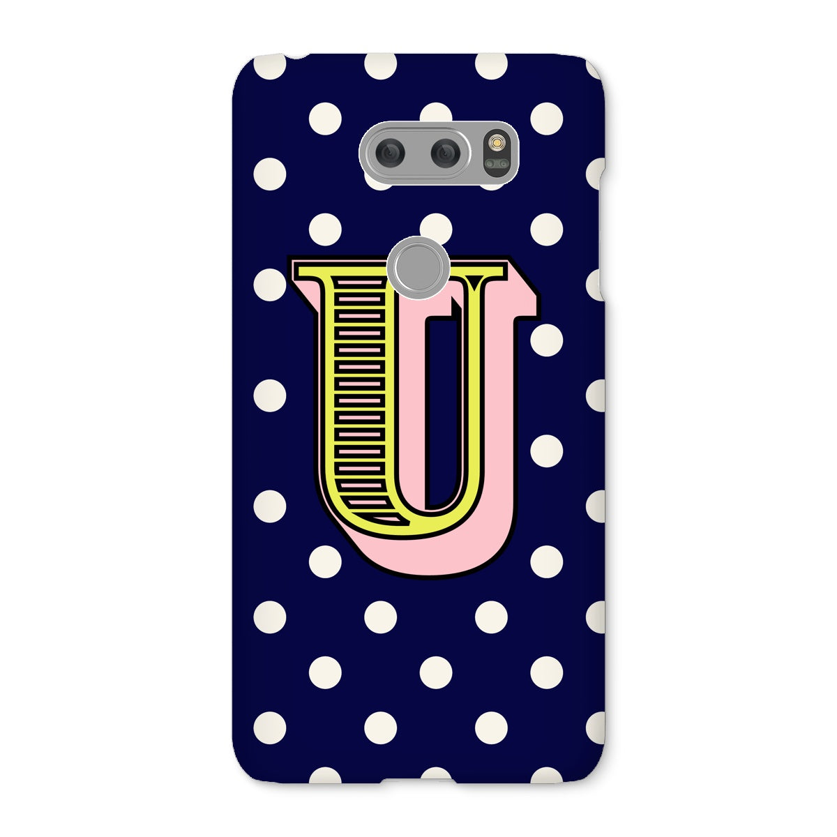 U - Carnival Alphabet Snap Phone Case