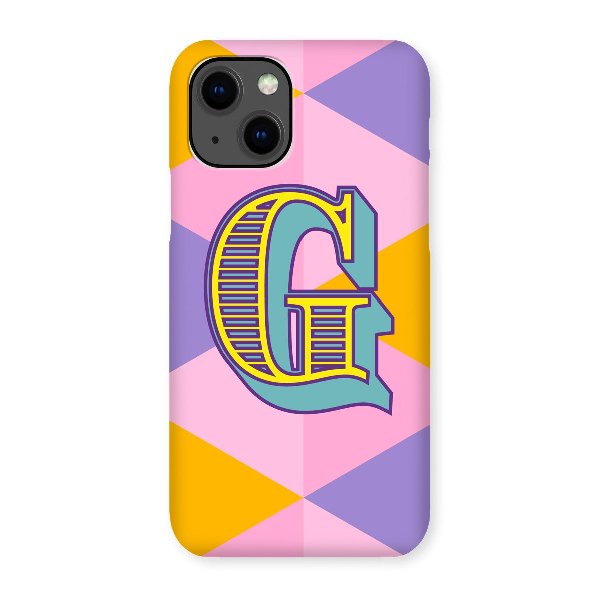 G - Carnival Alphabet Snap Phone Case