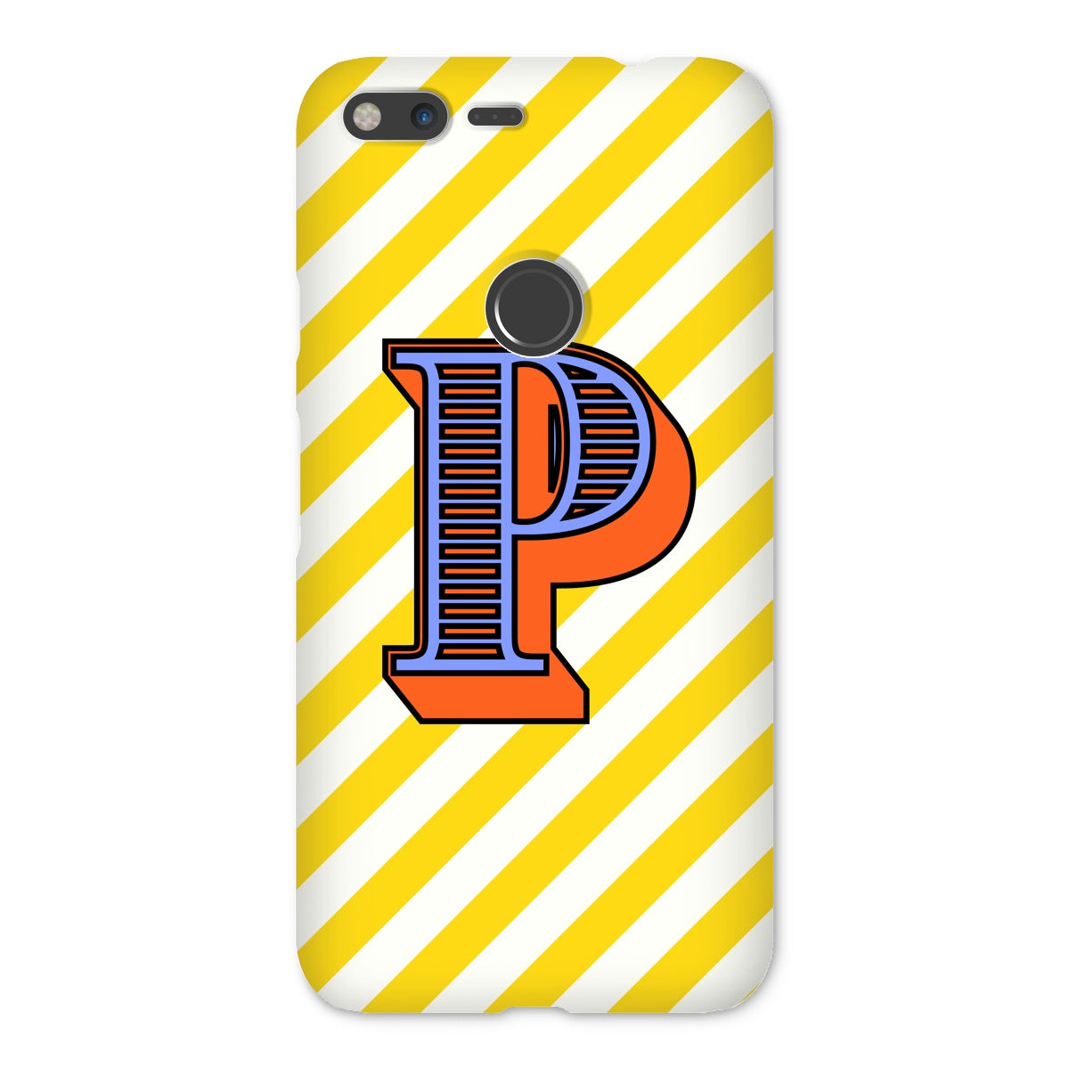 P - Carnival Alphabet Snap Phone Case