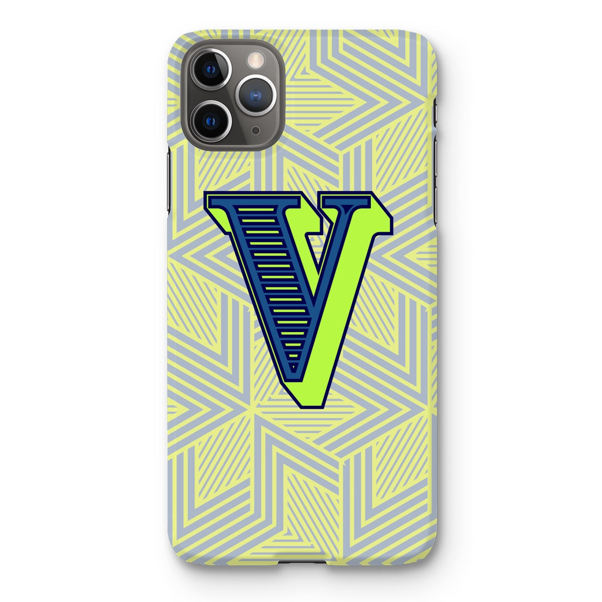 V - Carnival Alphabet Snap Phone Case